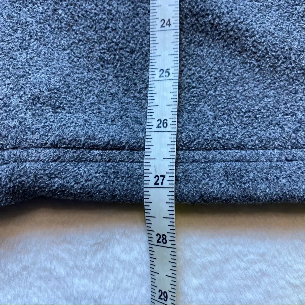 The North Face Gray Fleece Jacket Size Medium